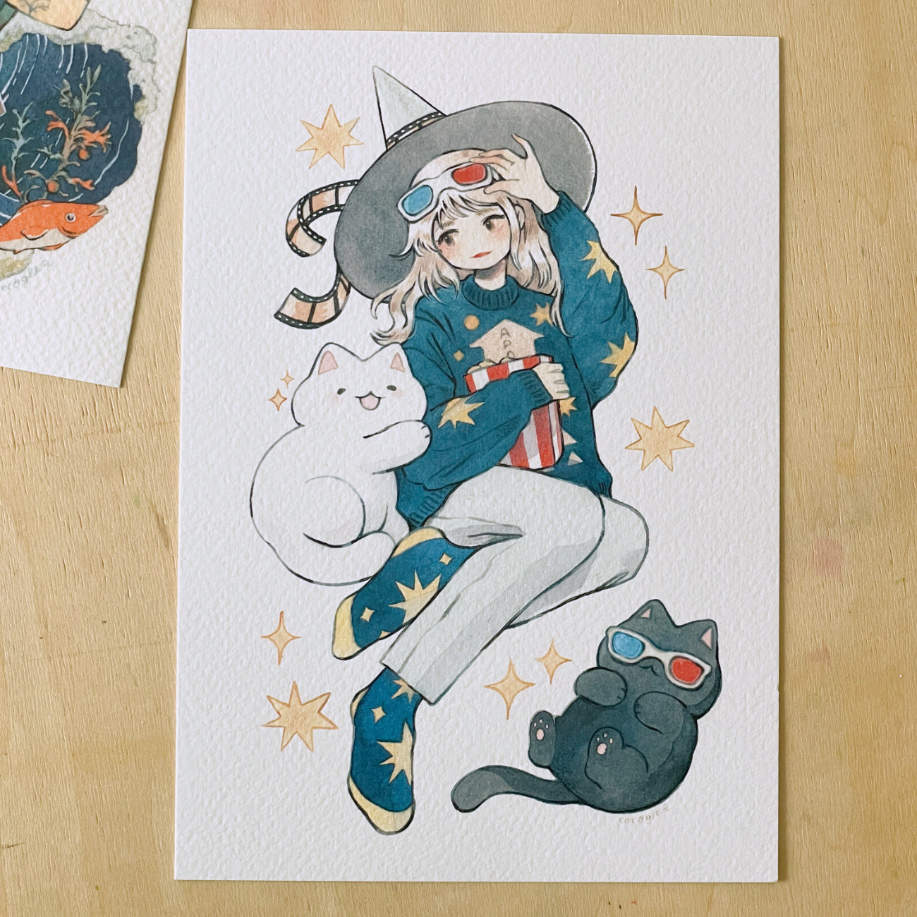 cinema witch - print