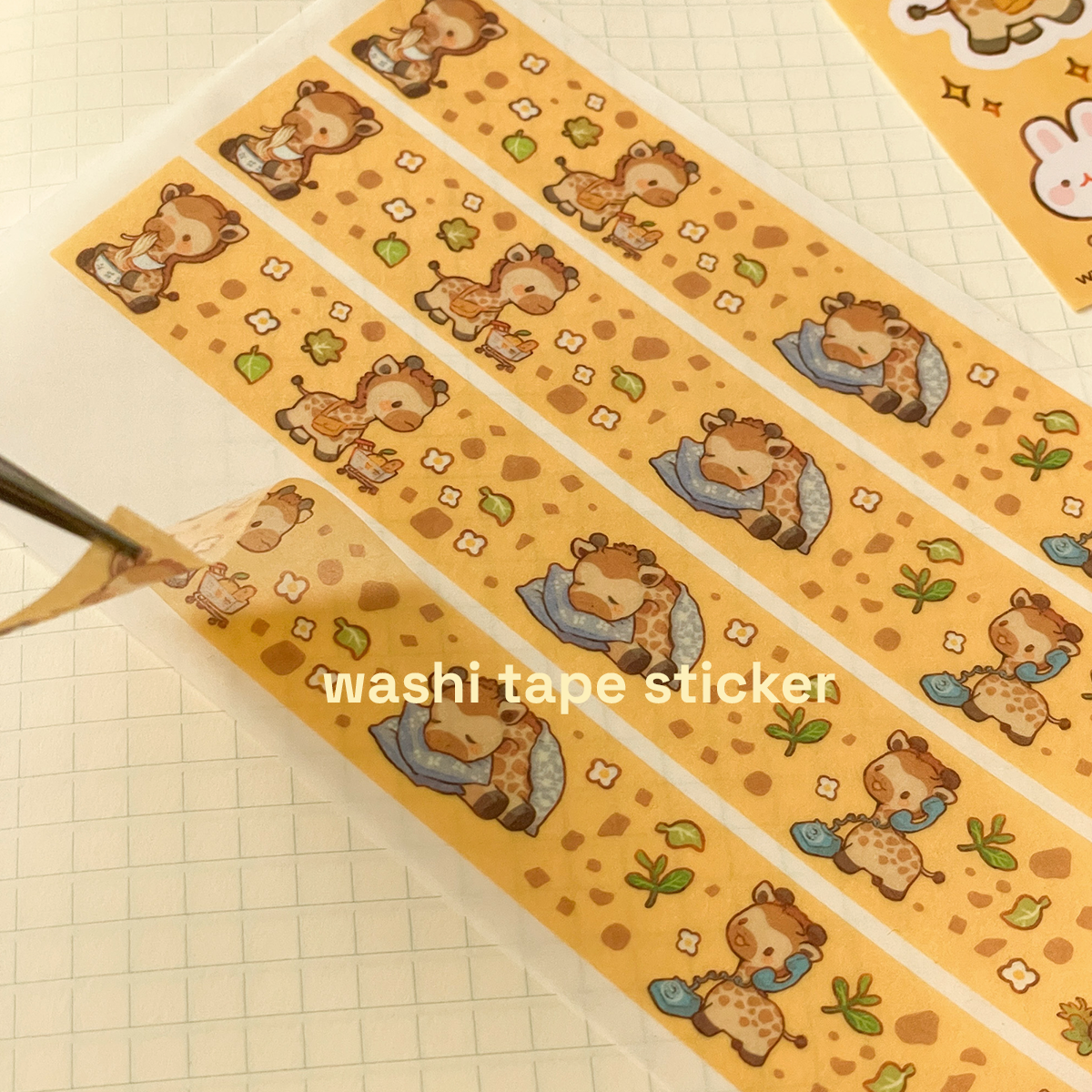 giraffes STICKII set