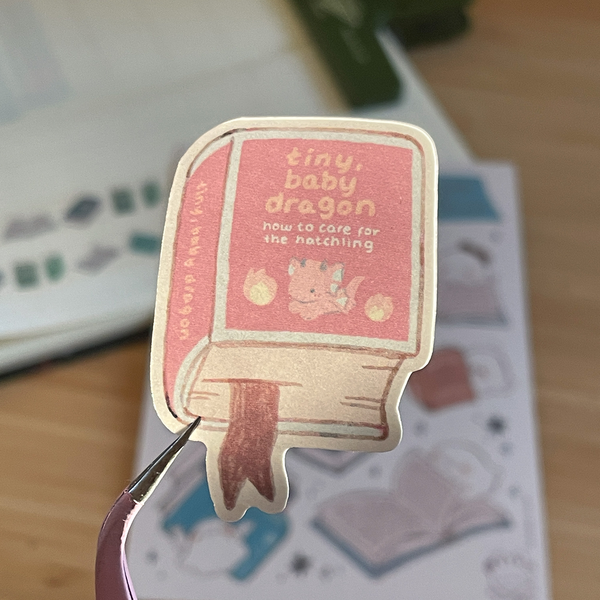 magic and books - sticker sheet