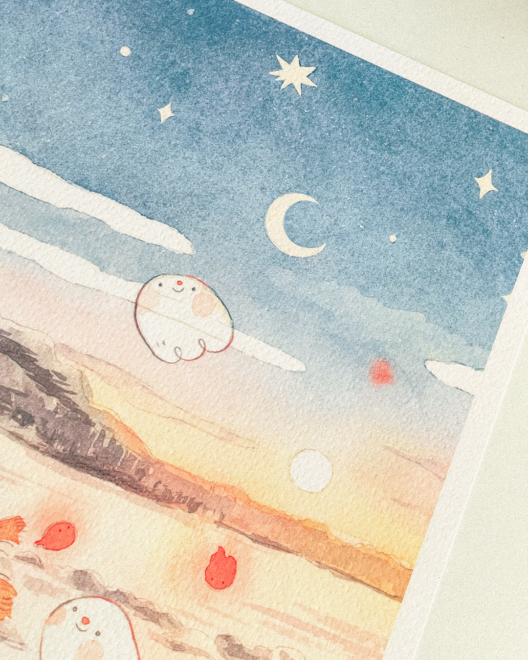 the yearly spirits - print