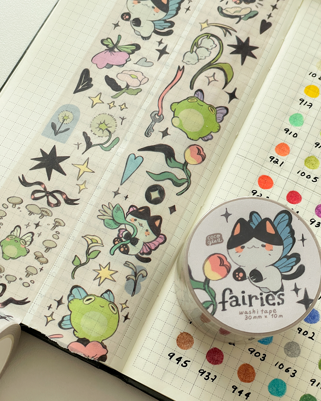 fairies - 30mm washi tape
