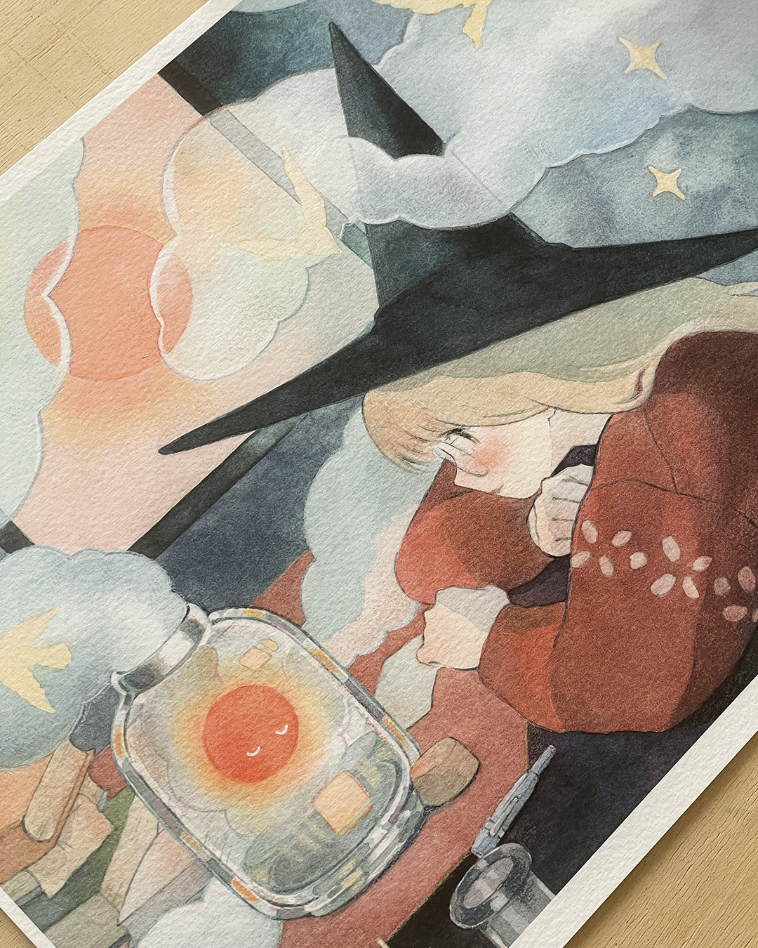mistful omens - print
