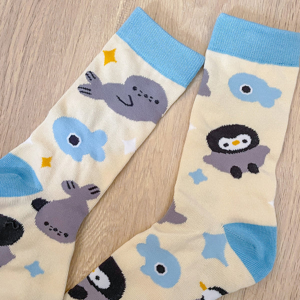 Penguin and seal - Socks