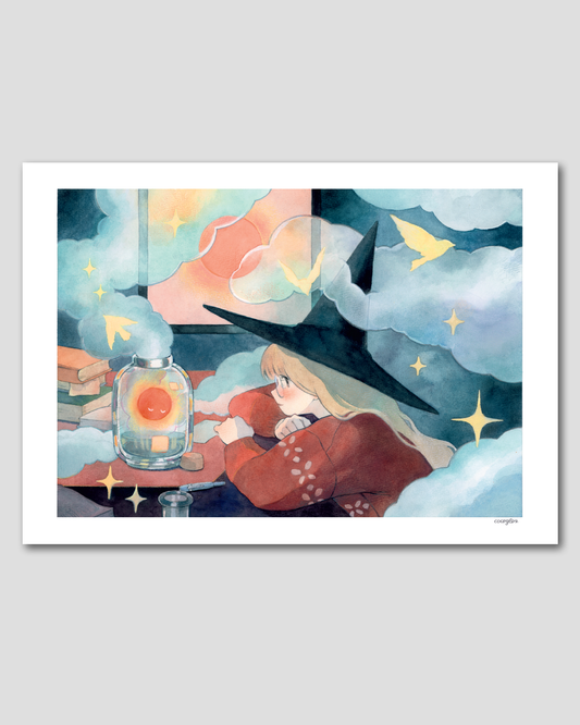 mistful omens - print