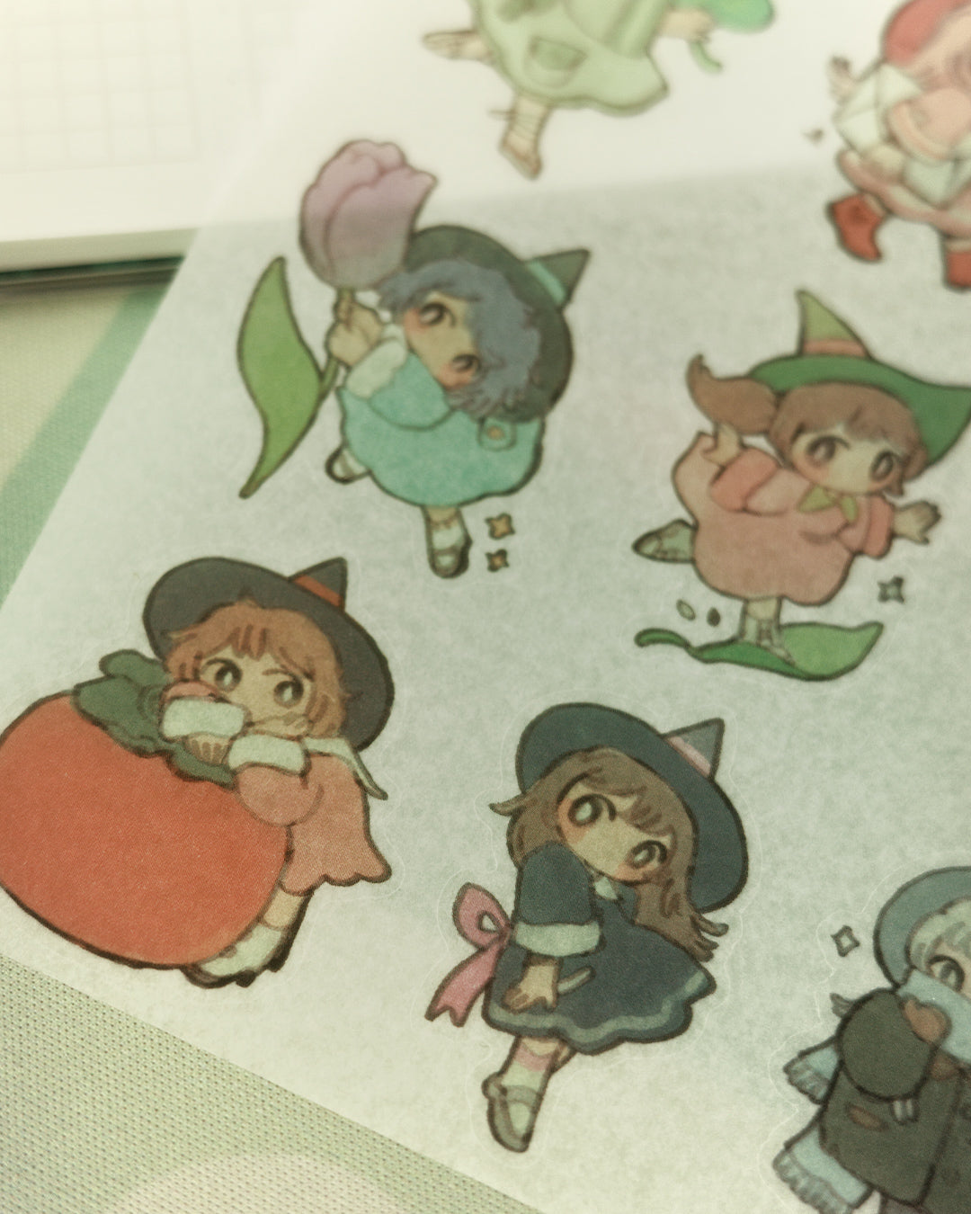 witchies - washi sticker sheet