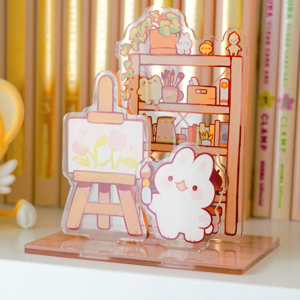 Artist Bun Standee