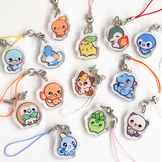 [PREORDER] assorted pokés VOL 02 - phone charms