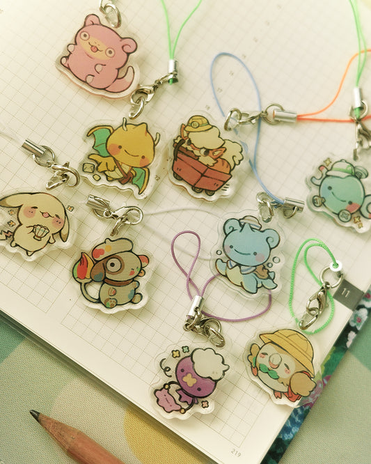 assorted pokés VOL 06 - phone charms