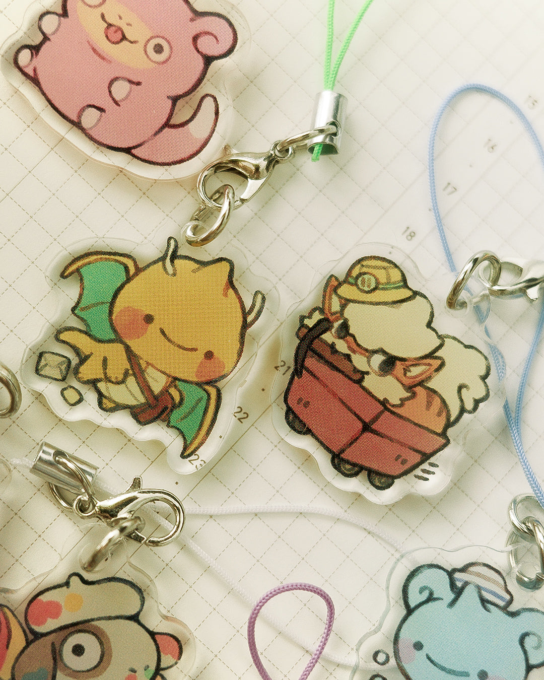 assorted pokés VOL 06 - phone charms
