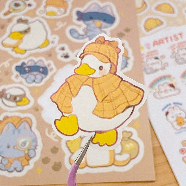 Detective Goots - Sticker sheet