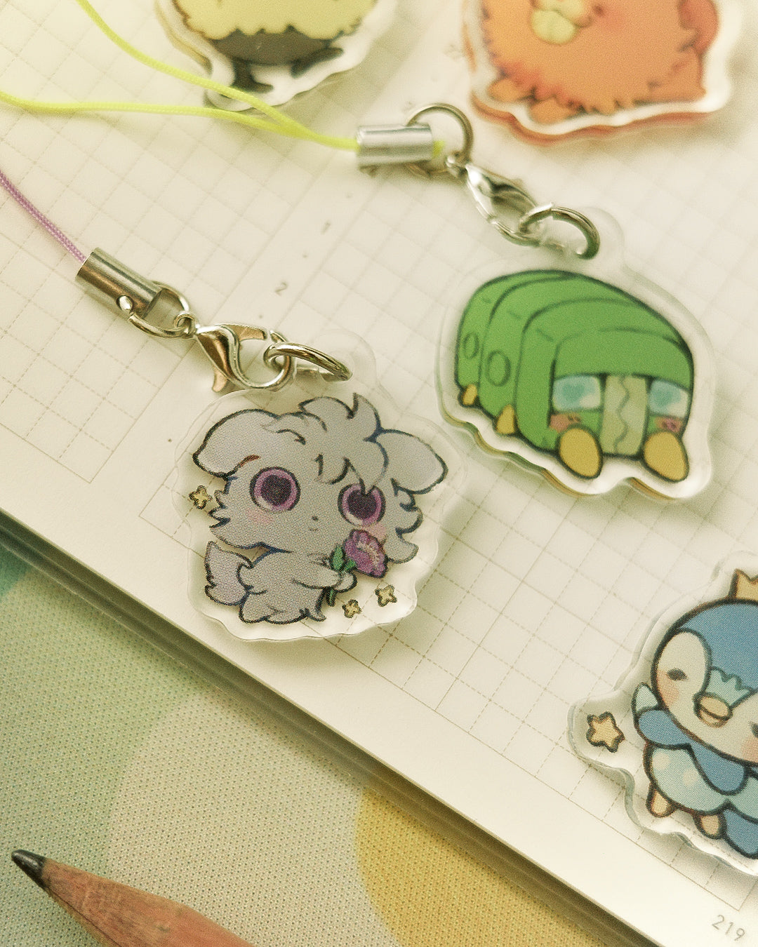 assorted pokés VOL 05 - phone charms