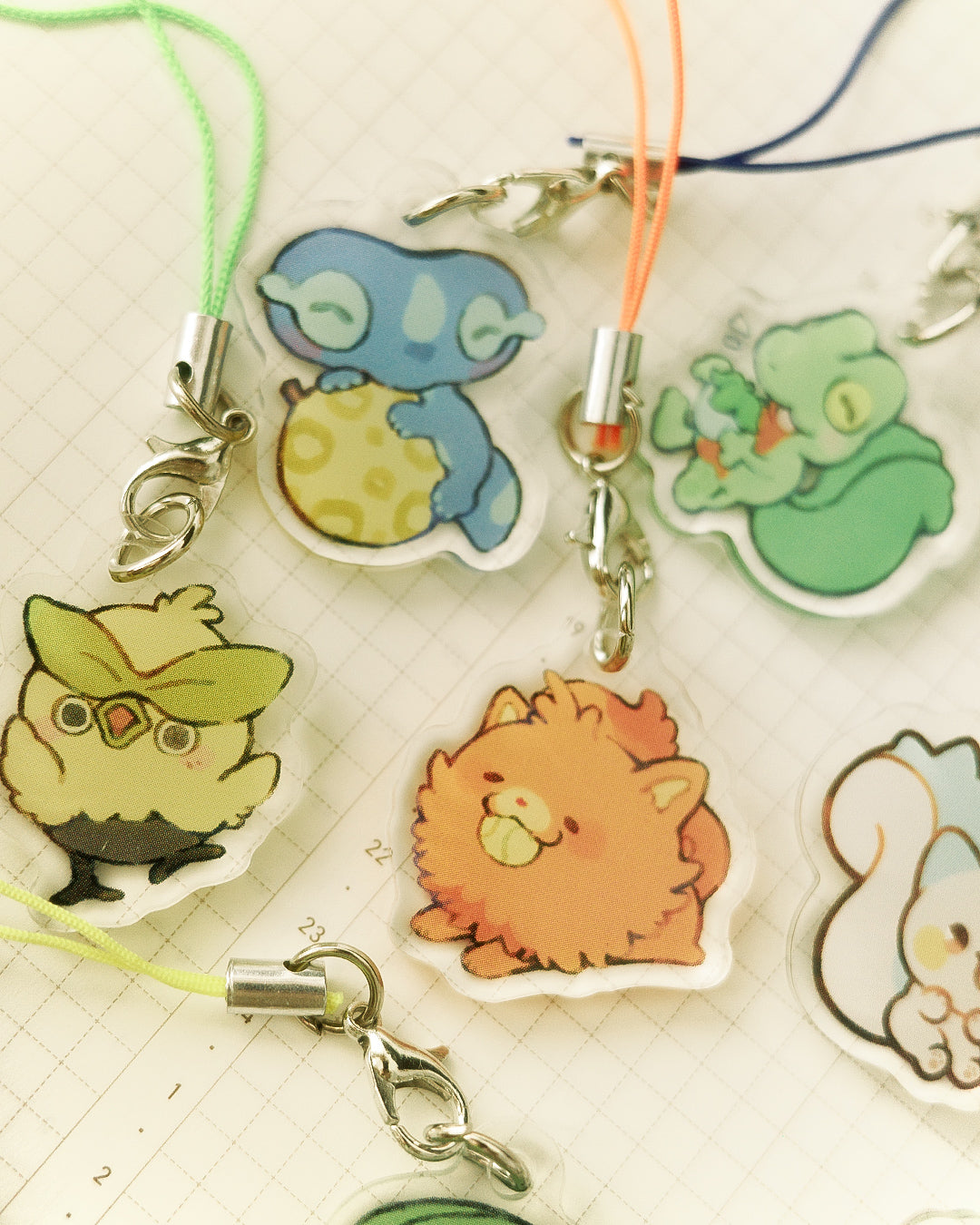 assorted pokés VOL 05 - phone charms