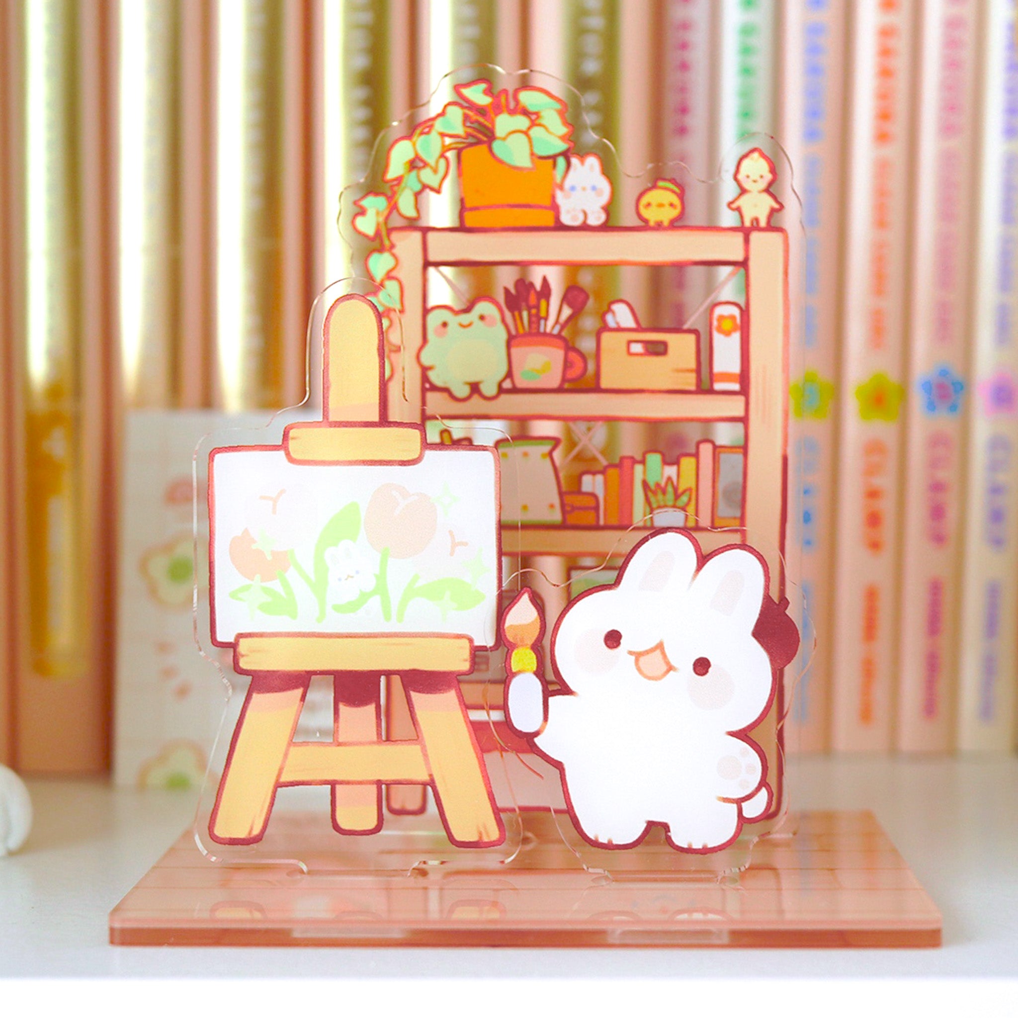 Artist Bun Standee