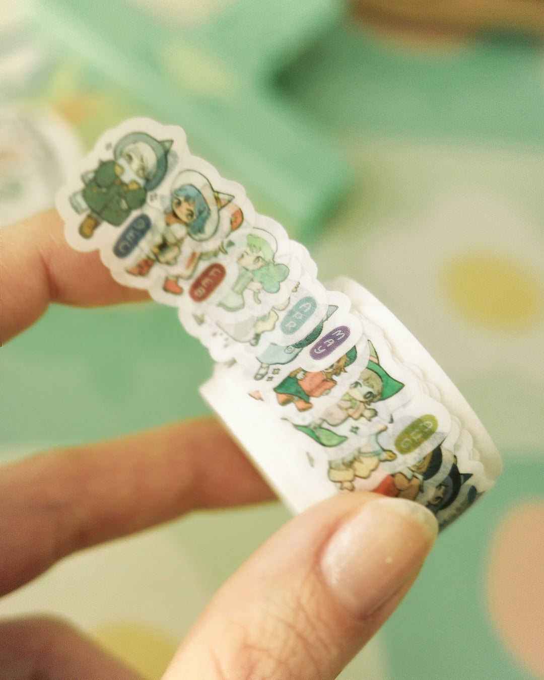 monthly witchies - washi sticker roll