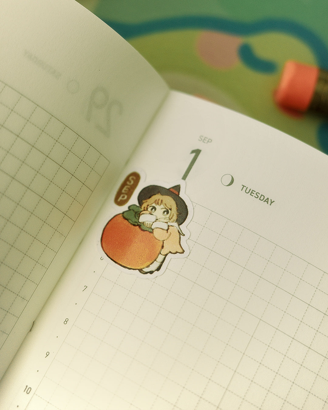 monthly witchies - washi sticker roll
