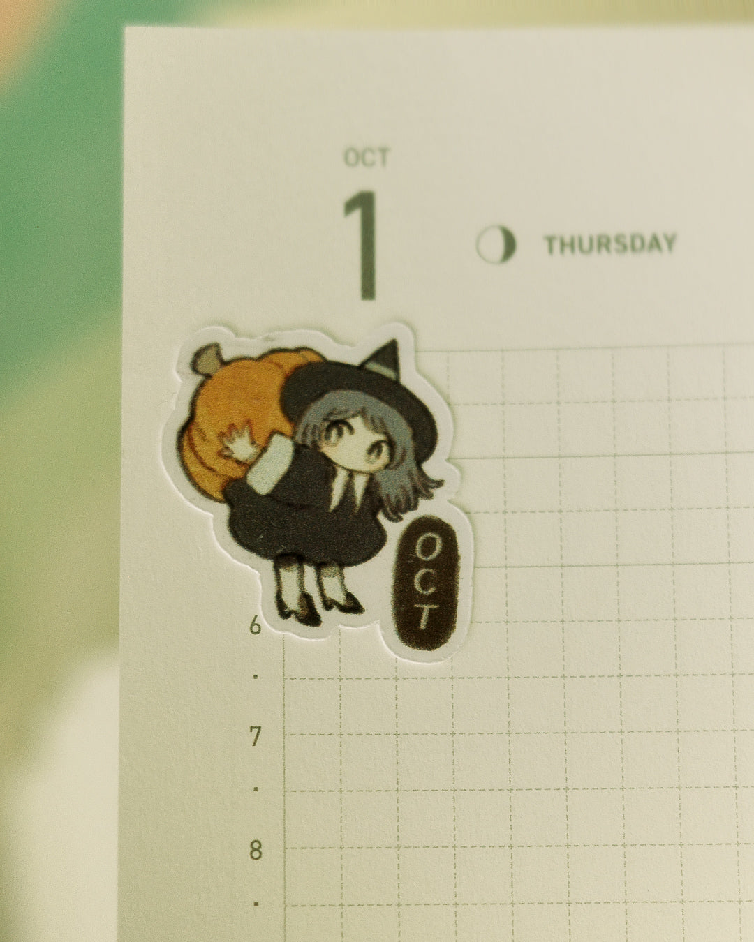 monthly witchies - washi sticker roll