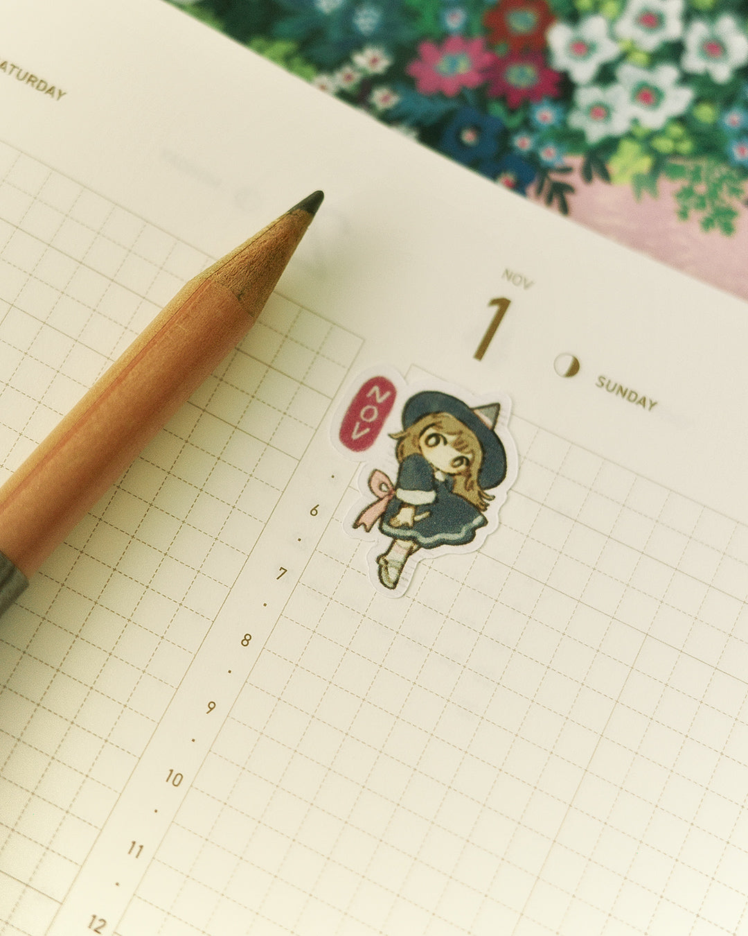monthly witchies - washi sticker roll