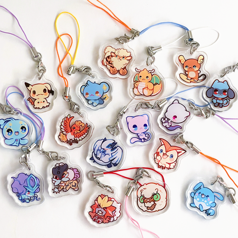 Assorted Pokés VOL 03 - Phone charms