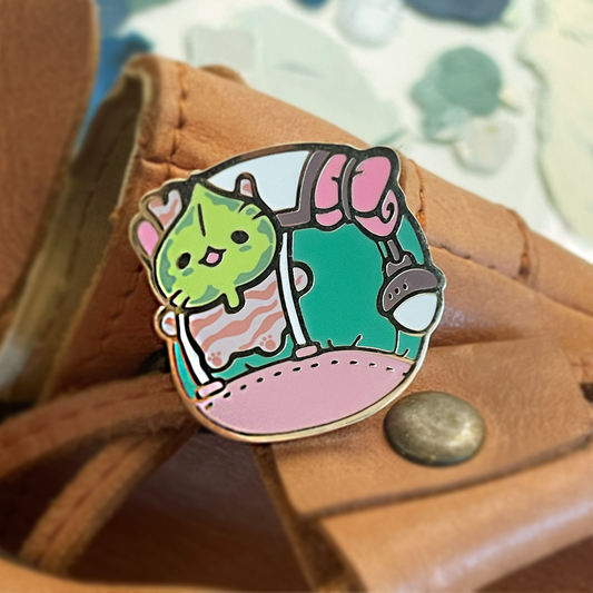 baby korok - enamel pin
