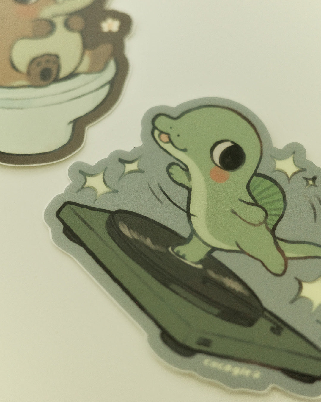 dinosaur time - vinyl stickers