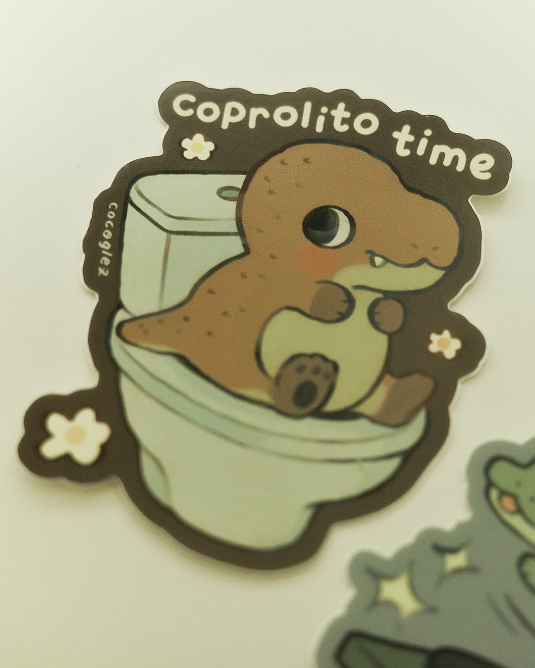 dinosaur time - vinyl stickers