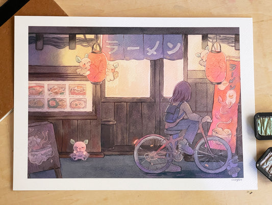 ramen - print