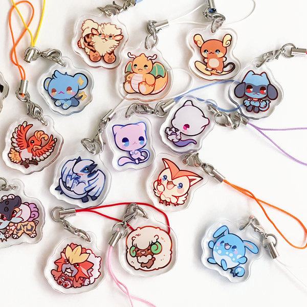 Assorted Pokés VOL 03 - Phone charms