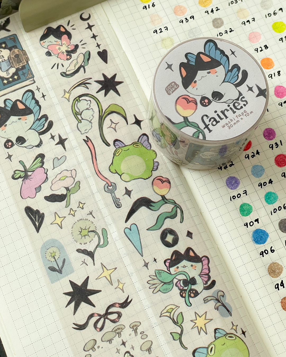 fairies - 30mm washi tape