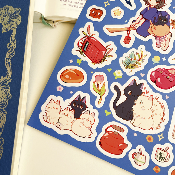 Kiki's Delivery Service - Sticker sheet
