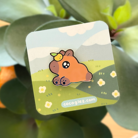 Capybara - Enamel pin