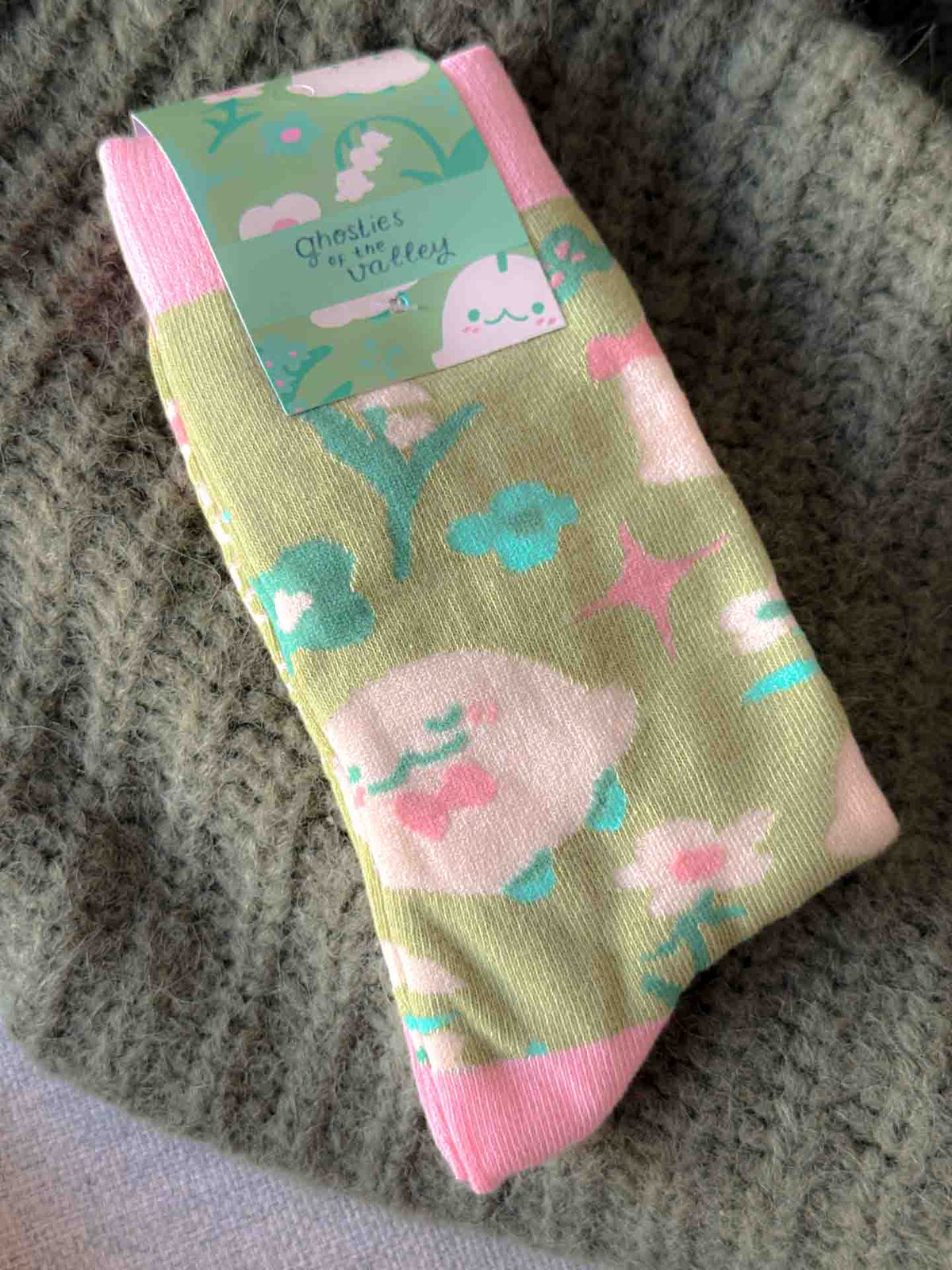 ghosties of the valley - socks