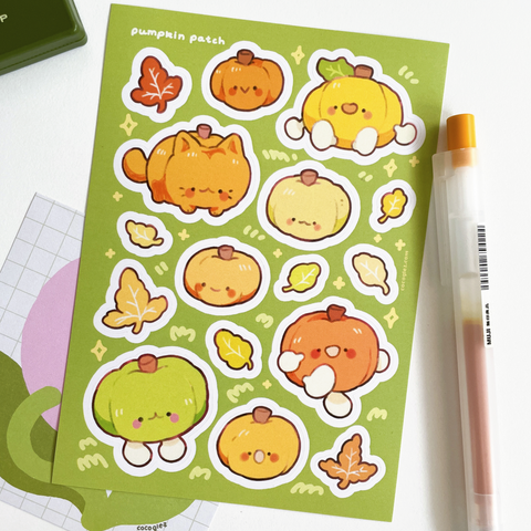 Pumpkin patch - Sticker sheet
