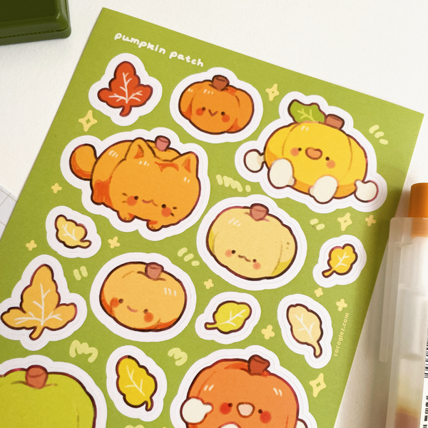 Pumpkin patch - Sticker sheet