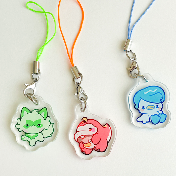 Assorted Pokés VOL 01 - Phone charms
