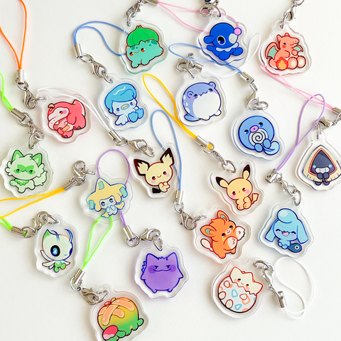 Assorted Pokés VOL 01 - Phone charms