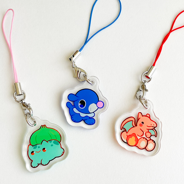 Assorted Pokés VOL 01 - Phone charms