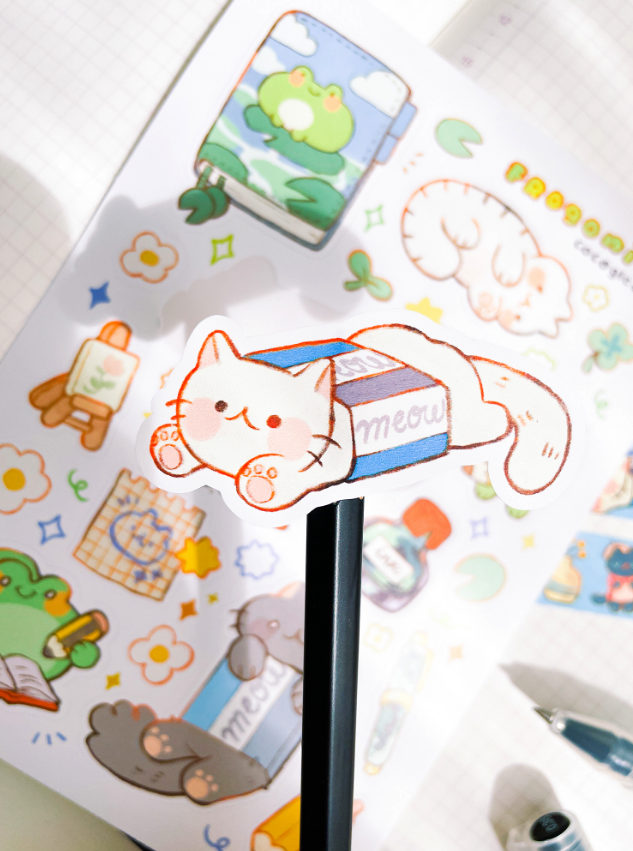 frogonichi - sticker sheet