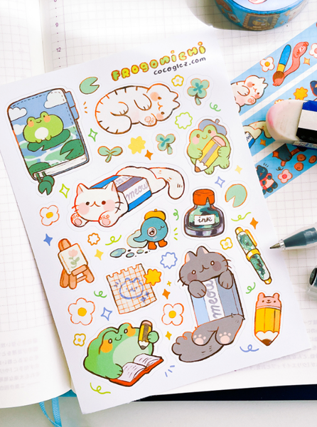 Frogonichi - Sticker sheet