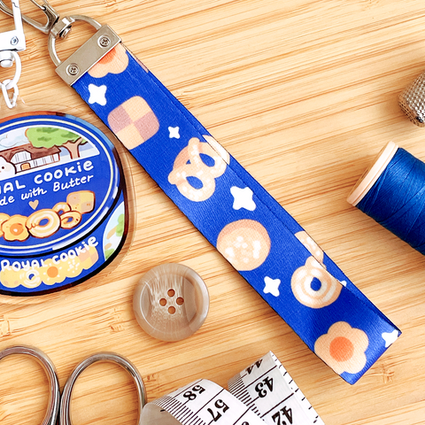 Danish cookie - Lanyard keychain