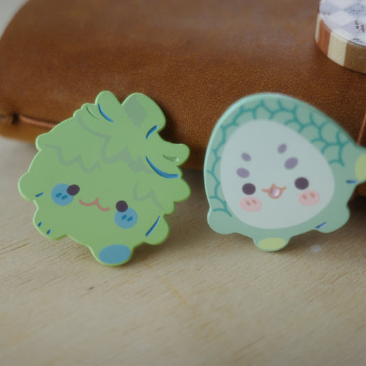 chiri & chofi - enamel pins