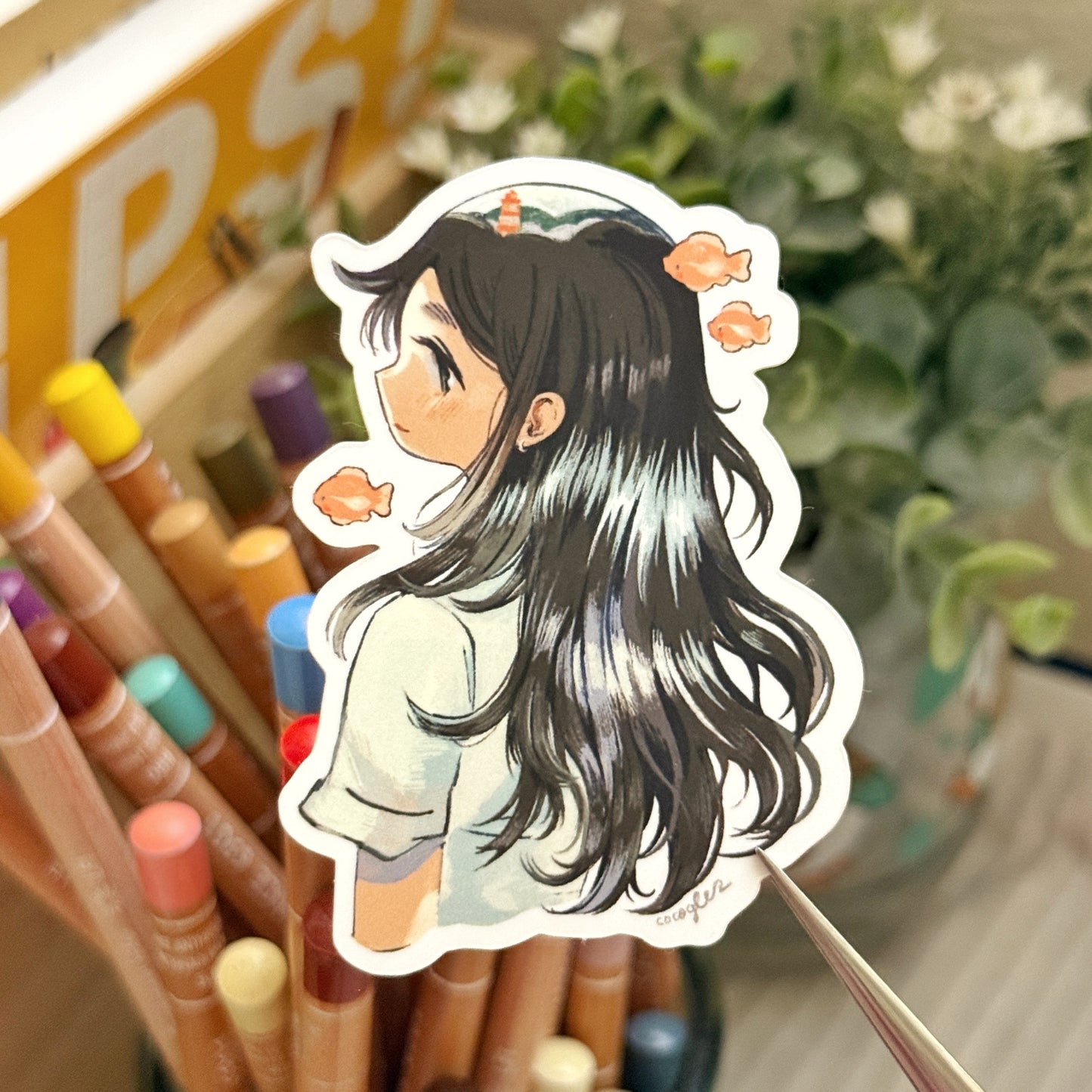 lighthouse in my mind - vinyl sticker