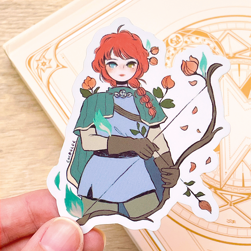 Archer - Vinyl sticker