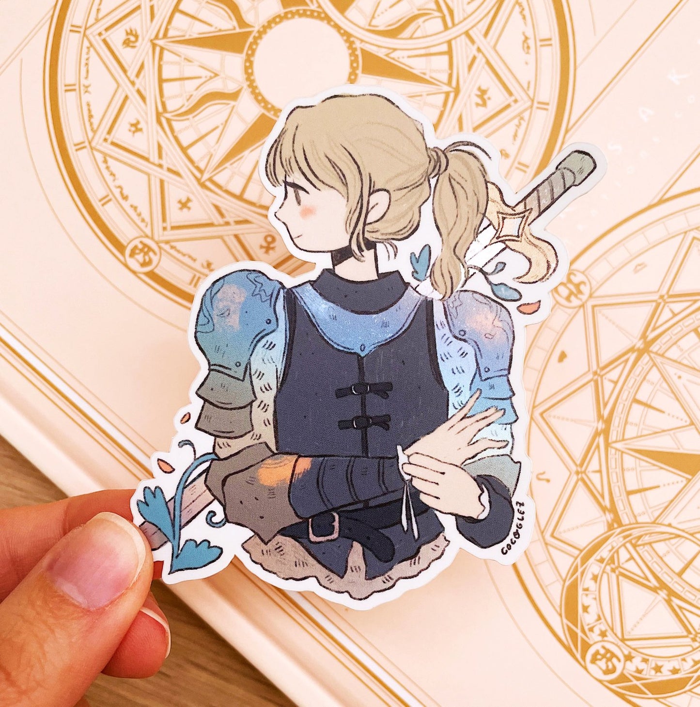 knightess - Vinyl sticker